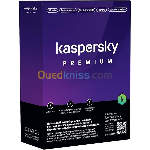 ANTIVIRUS KASPERSKY PREMIUM 05 POSTES