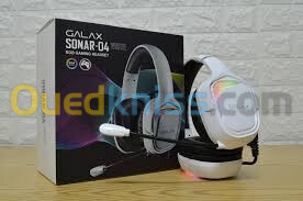 CASQUE GAMING GALAX SONAR-04 WHITE