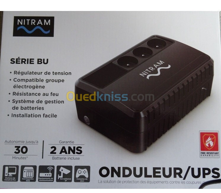 ONDULEURUPC NITRAM BU600E, 600VA/360W