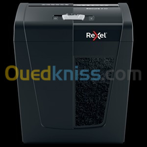 DESTRUCTEUR DE DOCUMENTS REXEL SECURE X8 COUPE CROISEE 14 LITRES 