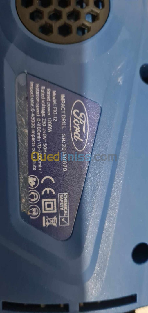 Perceuse Ford FX1-12 avec 1200 W