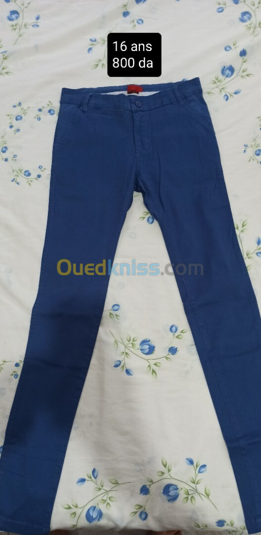 Pantalon garçon 12 a 16 ans