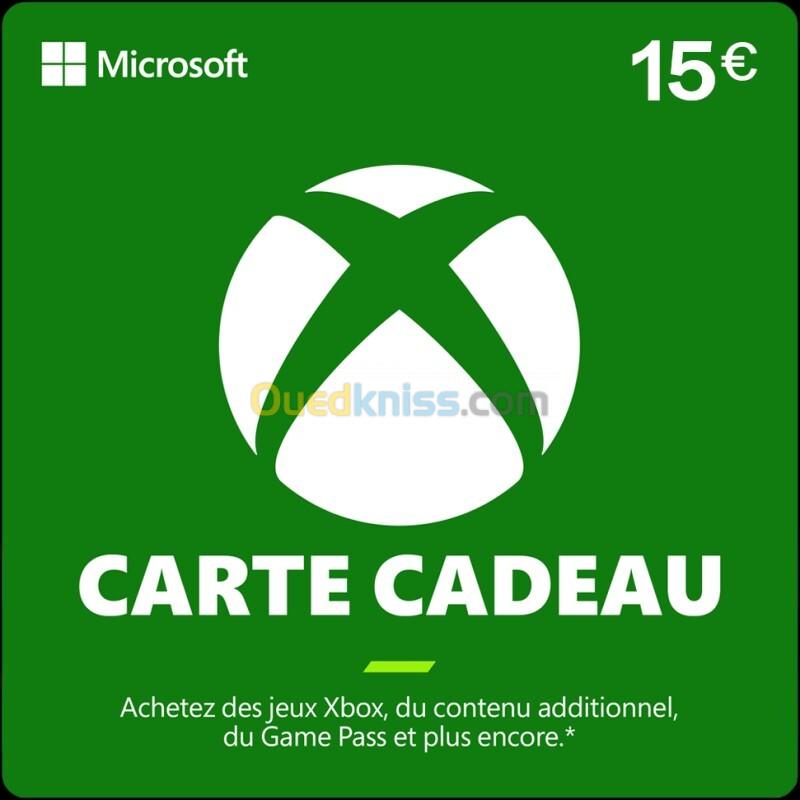 Carte Xbox 15