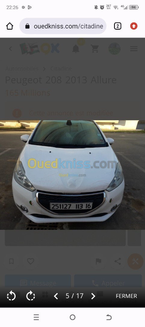 Peugeot 208 2013 Allure