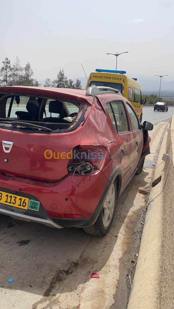 Dacia Sandero 2013 Accidenté