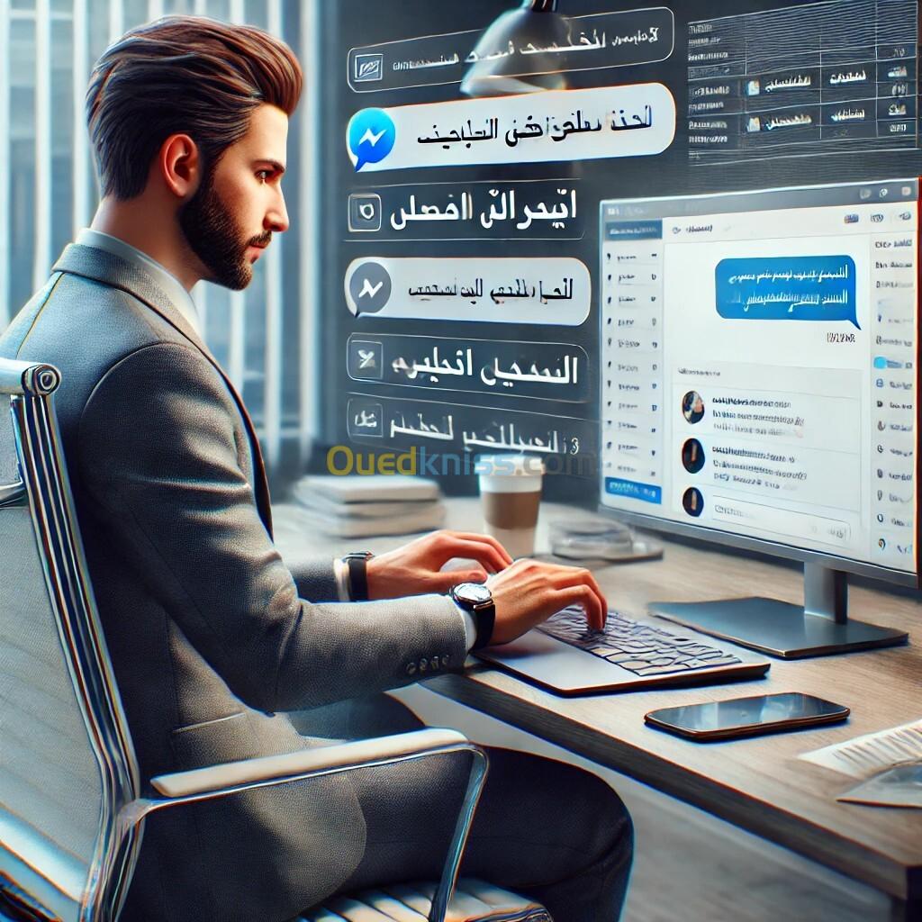 وكيل الرد على العملاء - شبكات التواصل الاجتماعي - Chargé messagerie clients reseaux sociaus