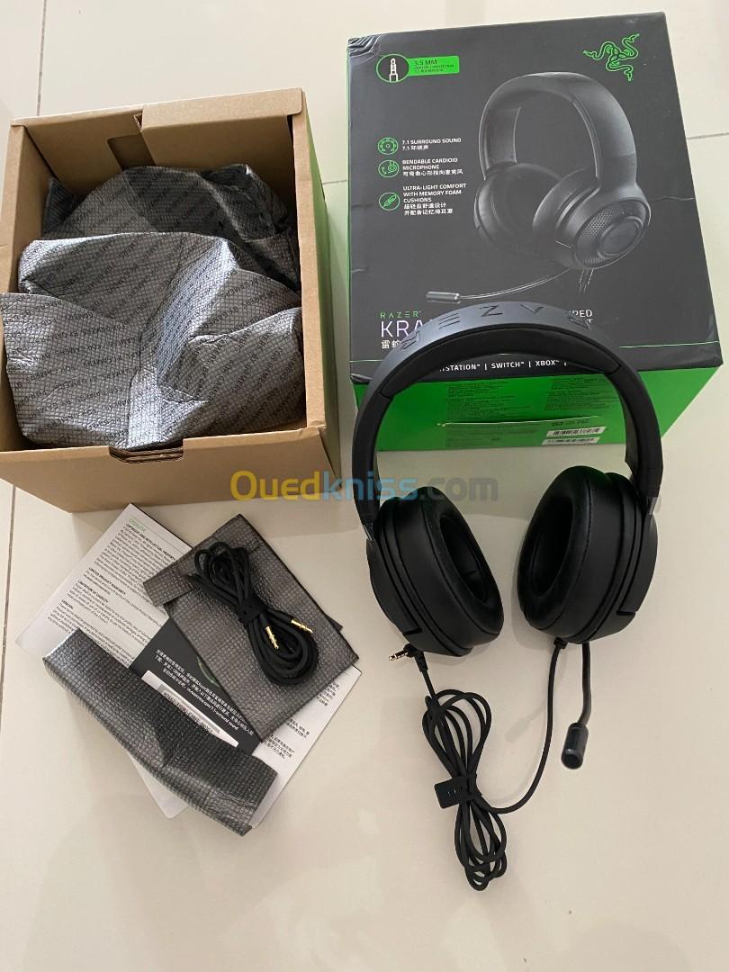 Mouse Razer Deathadder Essential + Casque Razer Kraken X Essential 