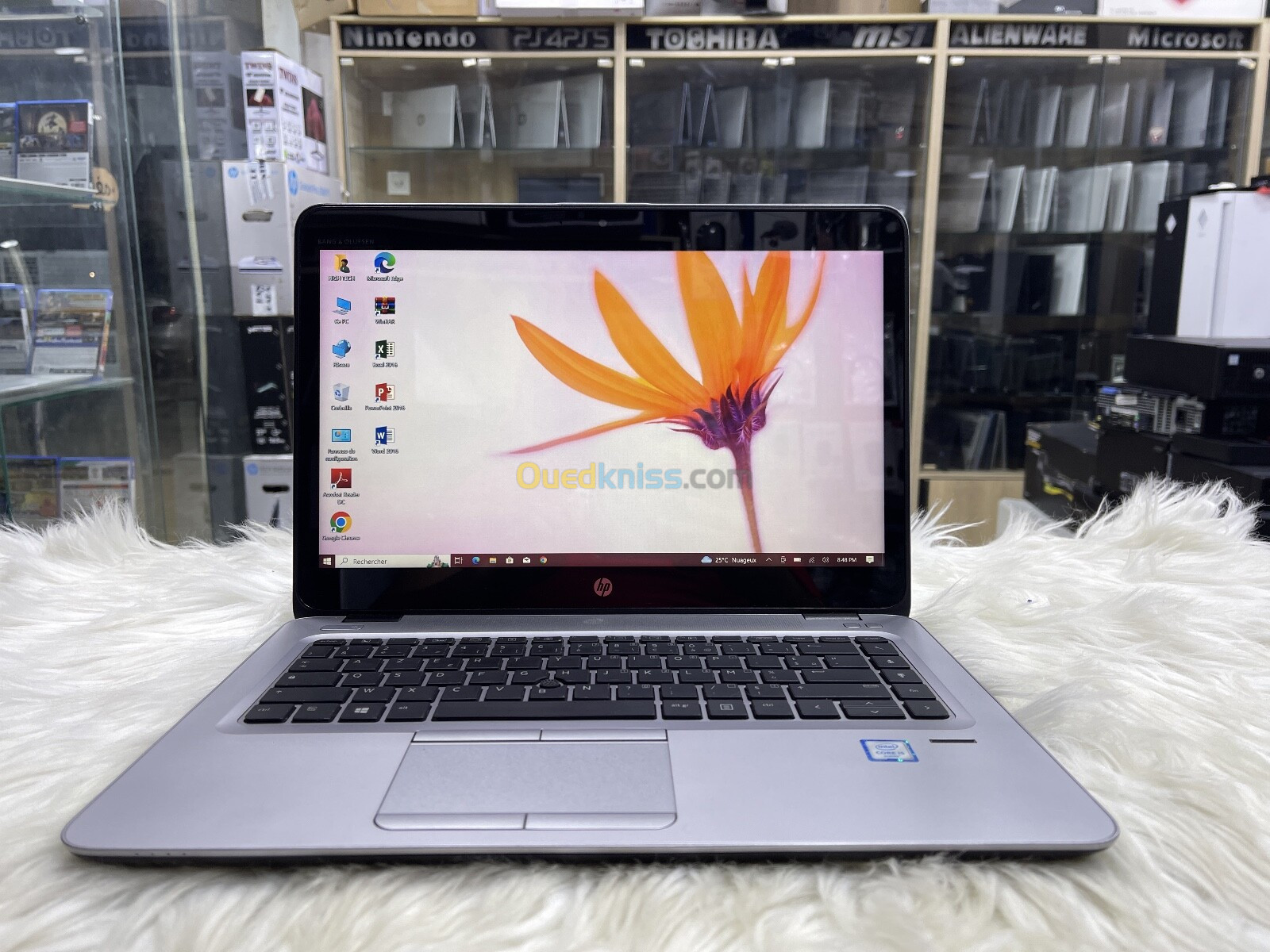 HP ELITEBOOK 840 G3 | i5 6eme | RAM 8Go | SSD 256Go | Écran 14 FHD Tactile | empreinte 