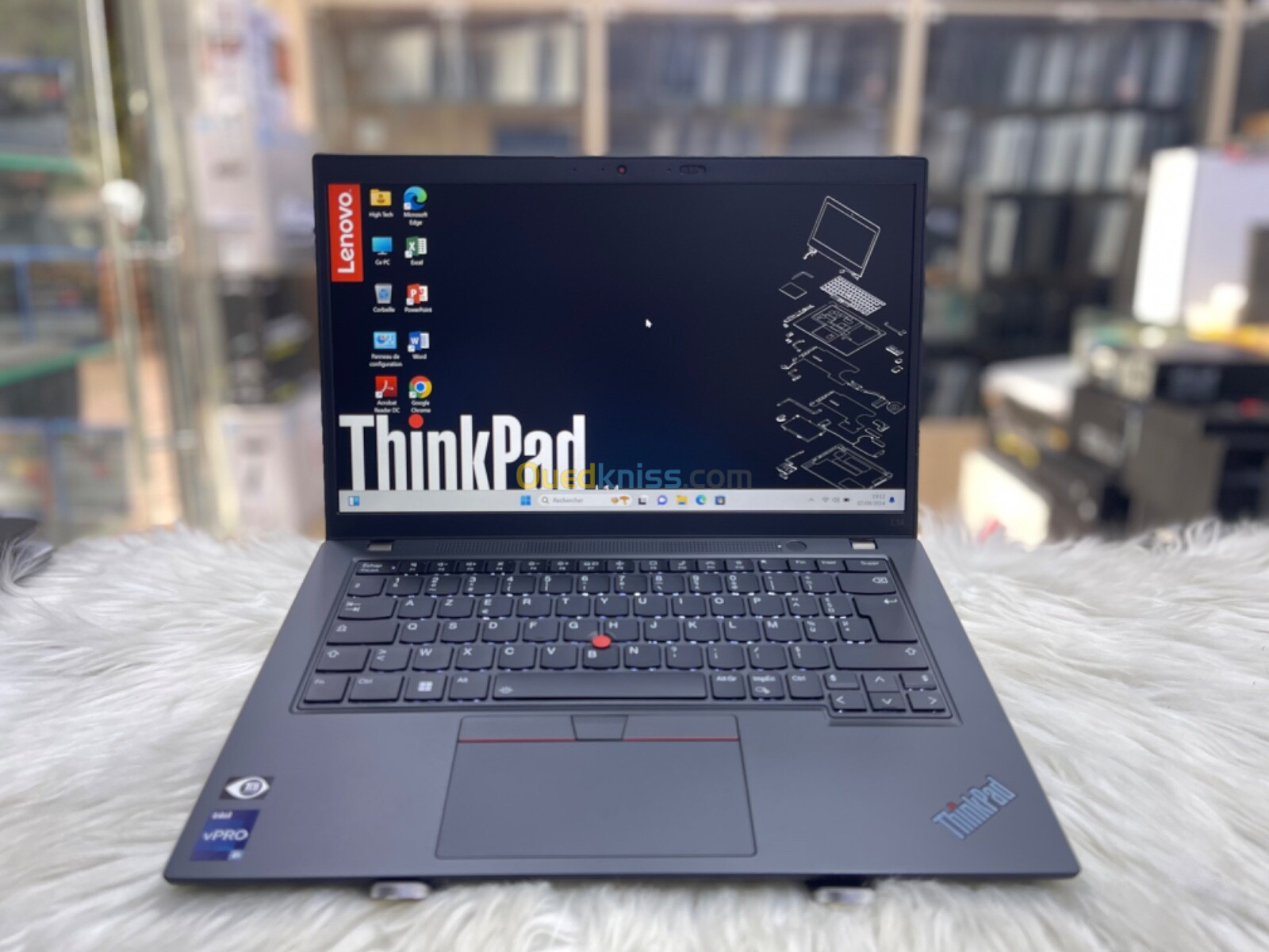 LENOVO THINKPAD L14 Gen | i5 12eme | Ram 16Go | SSD 256Go | Écran 14 FHD | Clavier lumineux | Emprnt