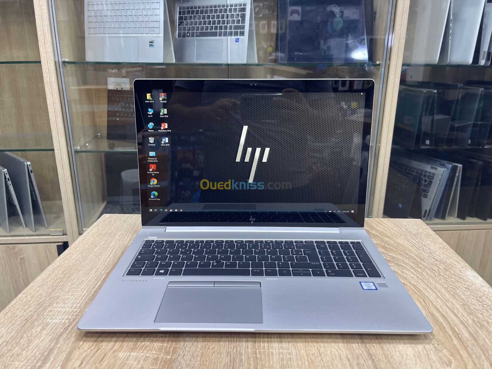 LAPTOP HP ELITEBOOK 850 G5 | i5 8eme | RAM 16Go | SSD 256Go | Écran 15,6 FHD TACTILE | Clavier Lum |