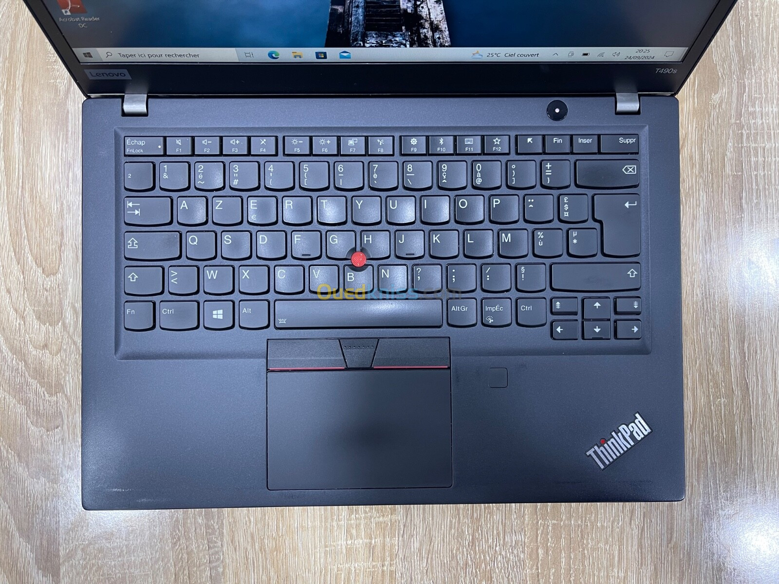 LAPTOP LENOVO THINKPAD T490s | i5 8eme | RAM 16Go | SSD 512Go | Écran 14 FHD Tactile | clavier Lum