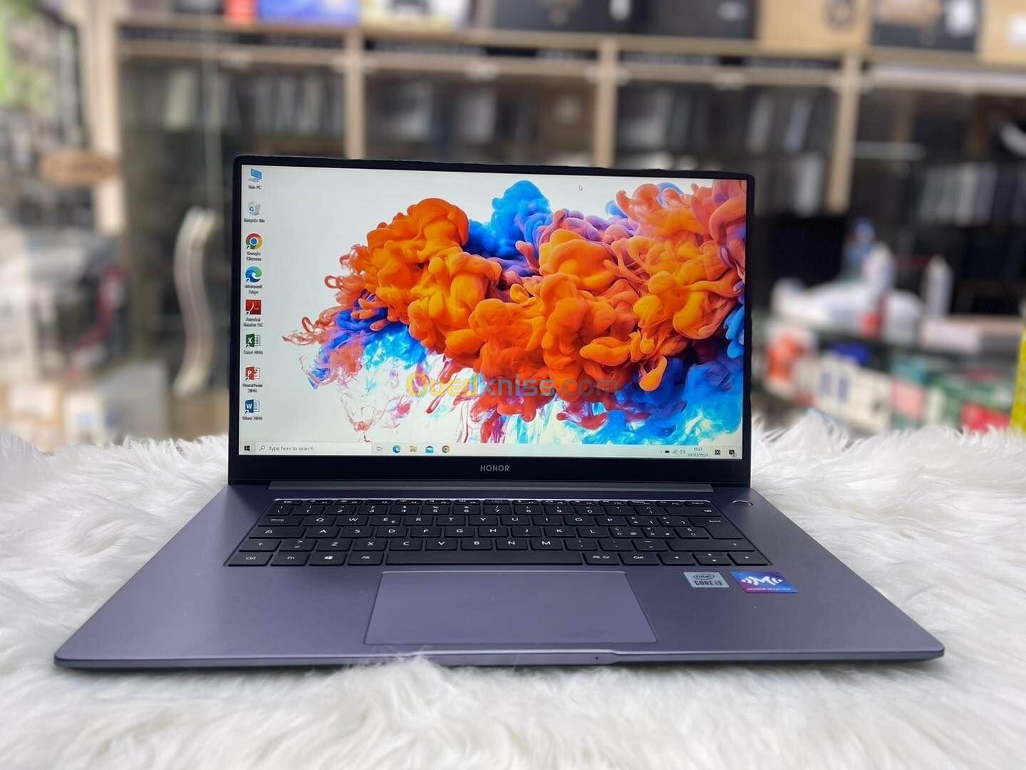 LAPTOP HONOR MAGICBOOK 15 | i3 10ème | Ram 8Go | SSD 256Go | Écran 15,6 FHD | jdid 