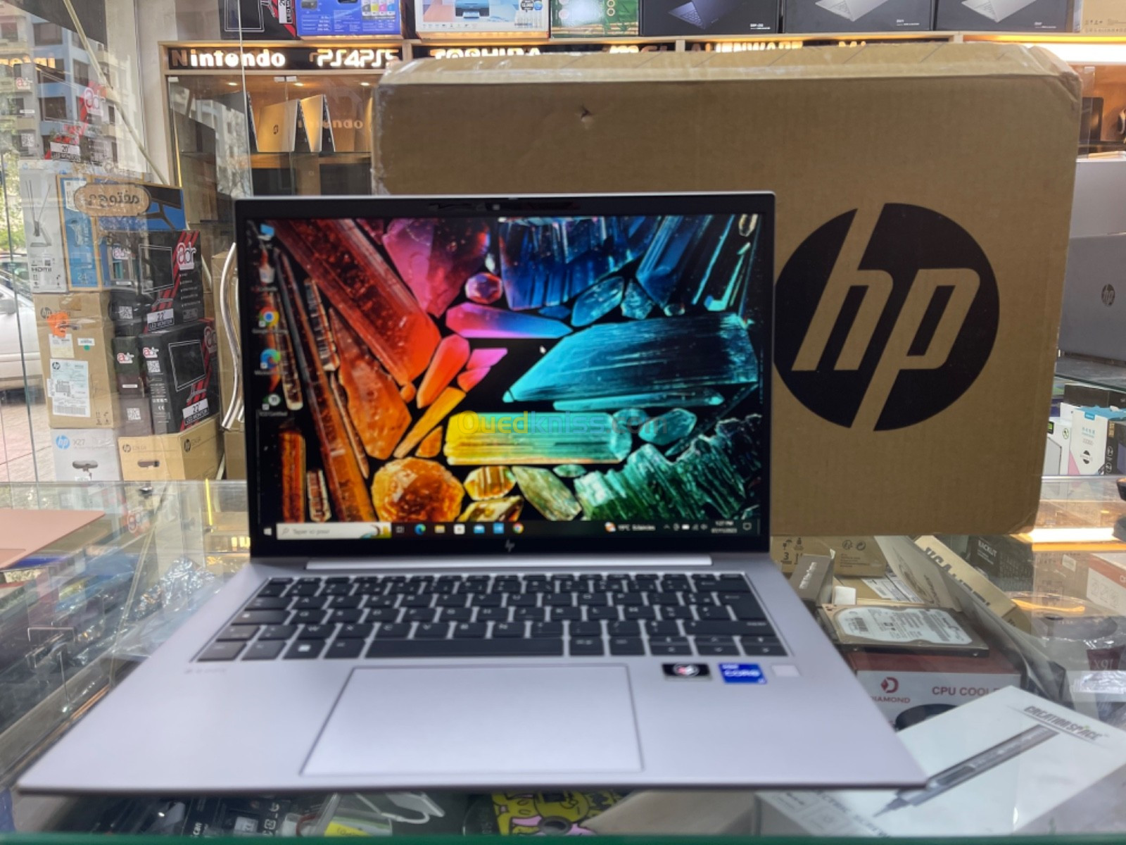 LAPTOP HP ZBOON FIREFLY G9 | i7 12eme | RAM 16 Go |SSD 512 Go | Ecran 14 Pouce FHD | Sous emballage 