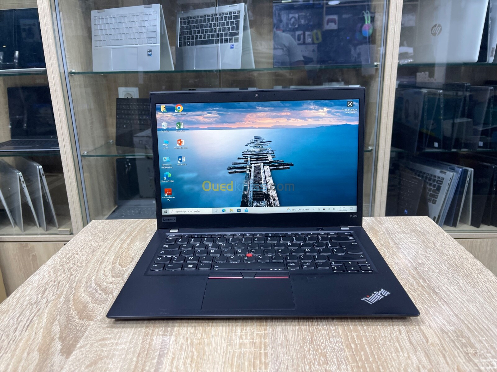 LAPTOP LENOVO THINKPAD T490s | i5 8eme | RAM 16Go | SSD 512Go | Écran 14 FHD Tactile | clavier Lum