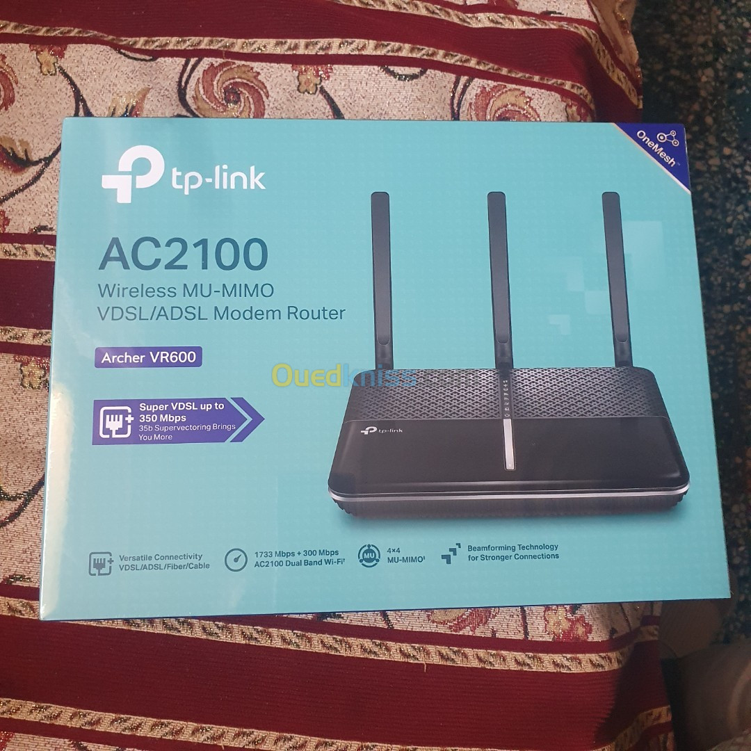 ARCHER VR600 V3 AC2100 WIRELESS MU-MIMO VDSL/ADSL MODEM ROUTER