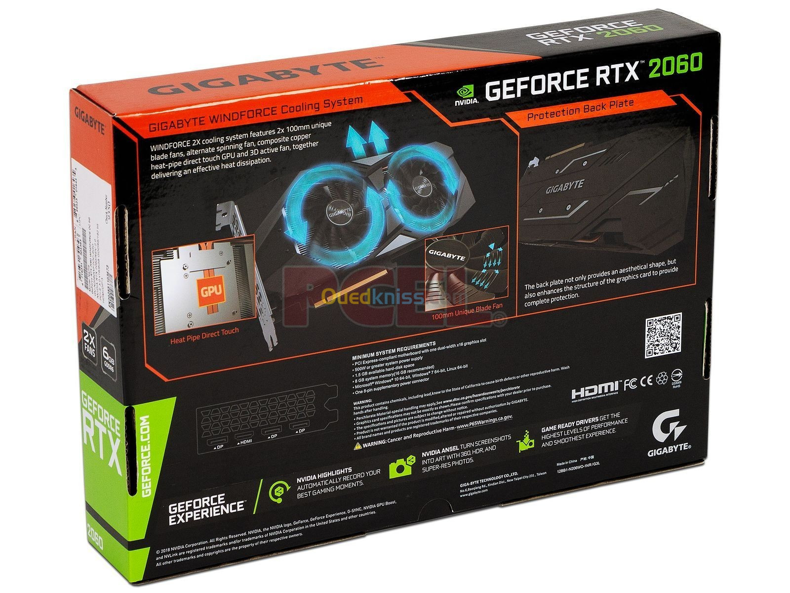 Gigabyte RTX 2060 WINDFORCE OC 6G 