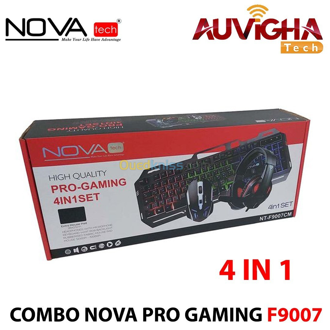 NOVA tech PRO-GAMING 4IN1SET