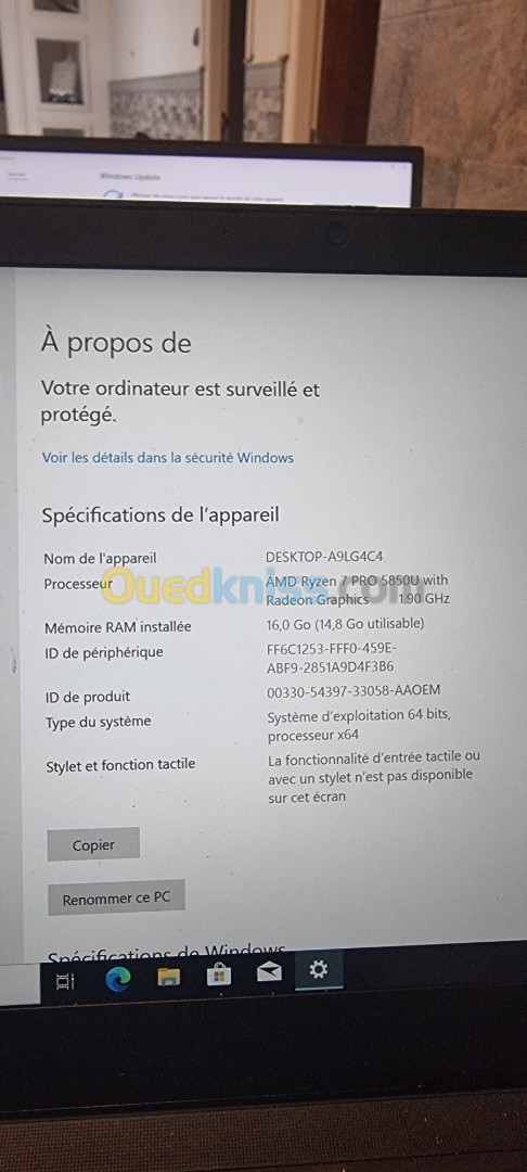 Lenovo T14 Rayzen7 pro 5850U