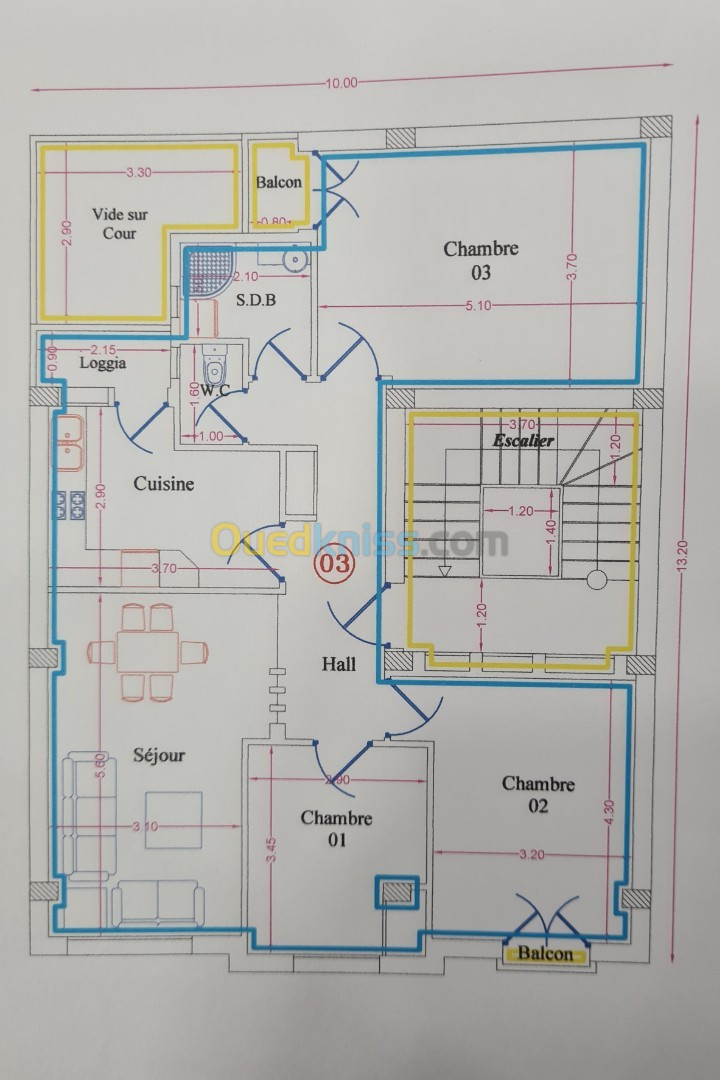 Vente Appartement F4 Jijel Jijel