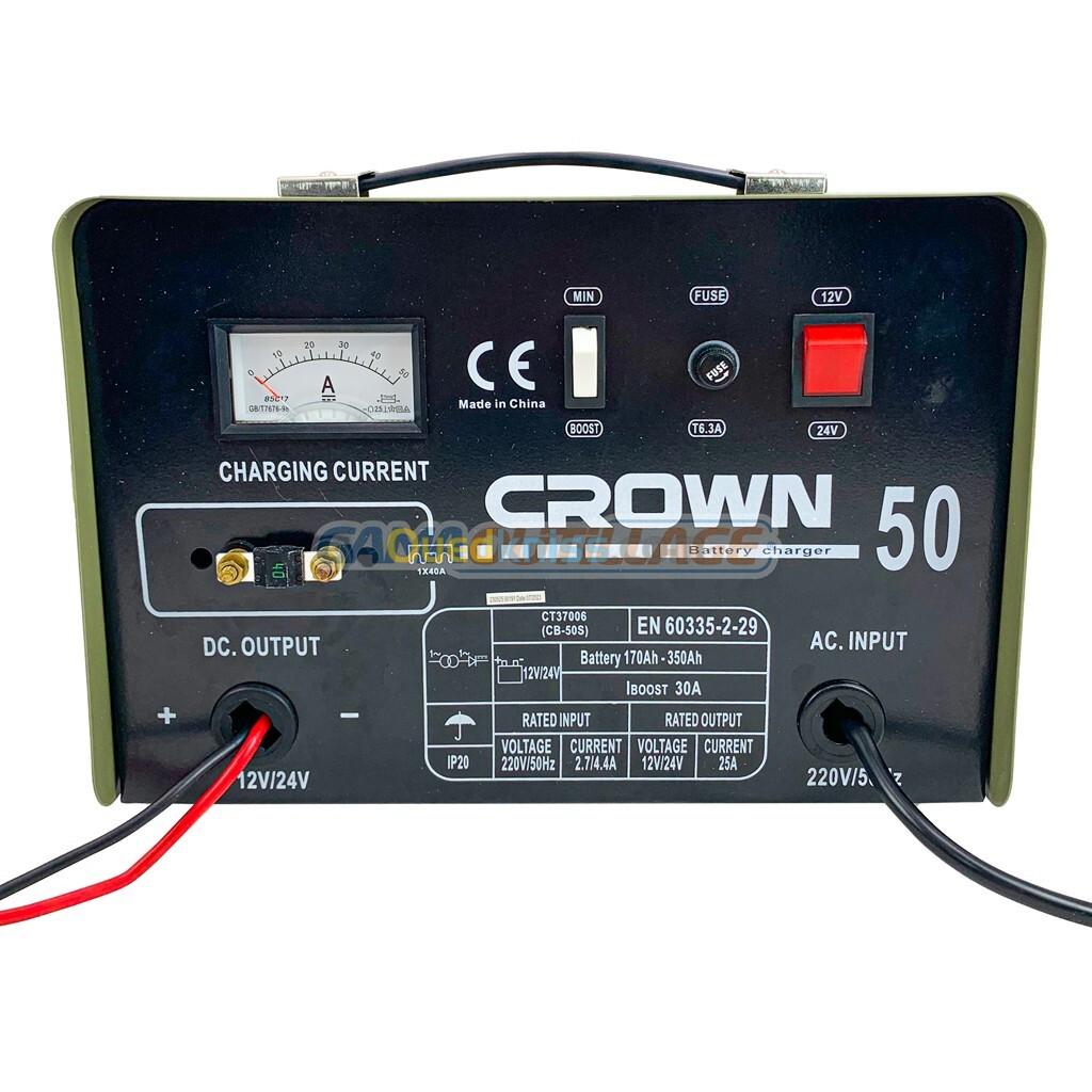 CHARGEUR 12-24V 350AH MAX CROWN