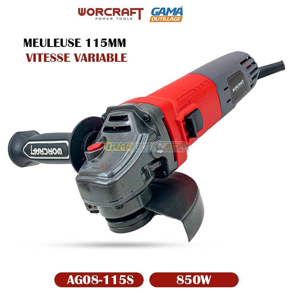 MEULEUSE 115 850W VITESSE VARIABLE WORCRFT