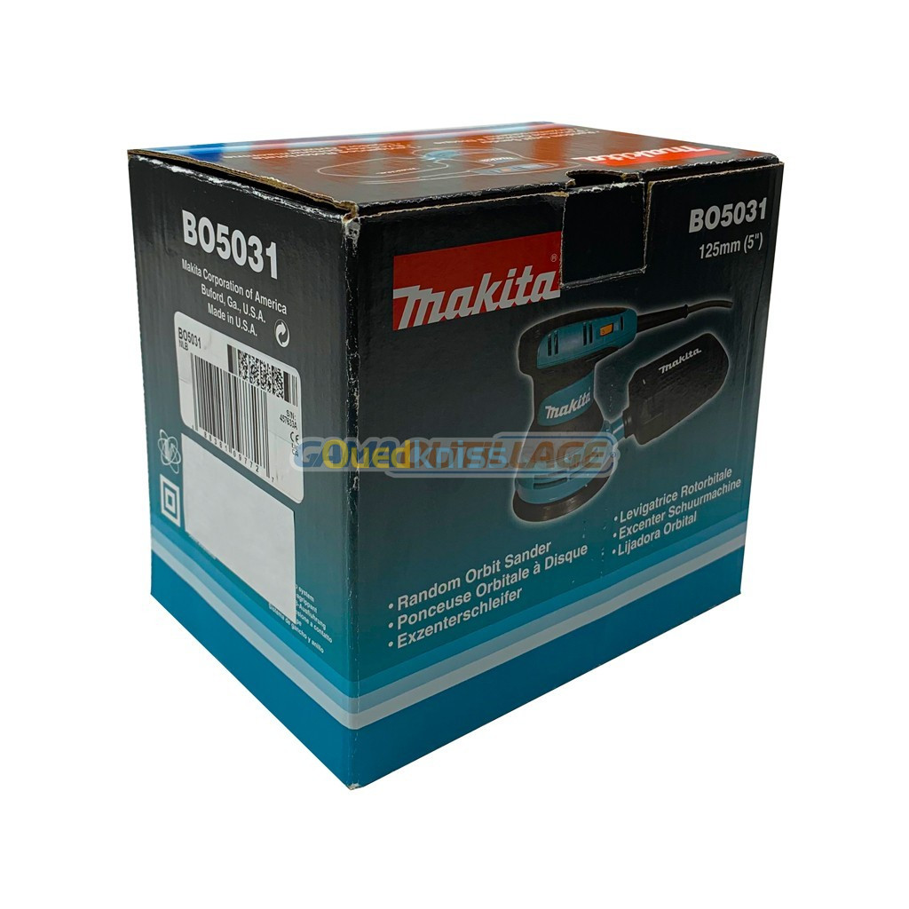 PONCEUSE EXCENTRIQUE 125MM 300W MAKITA