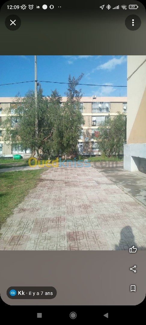 Vente Appartement F3 Blida Blida