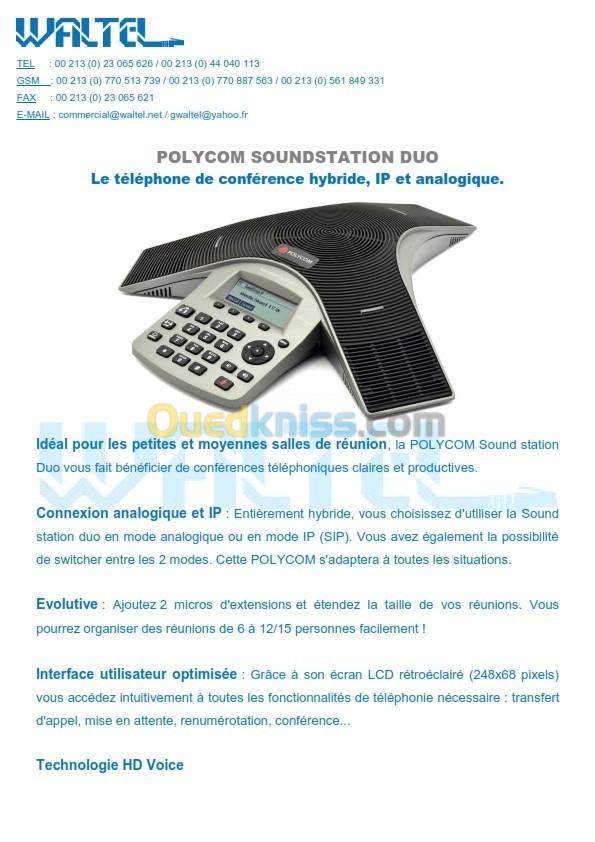 Système d'audio conférence POLYCOM Soundstation VTX1000