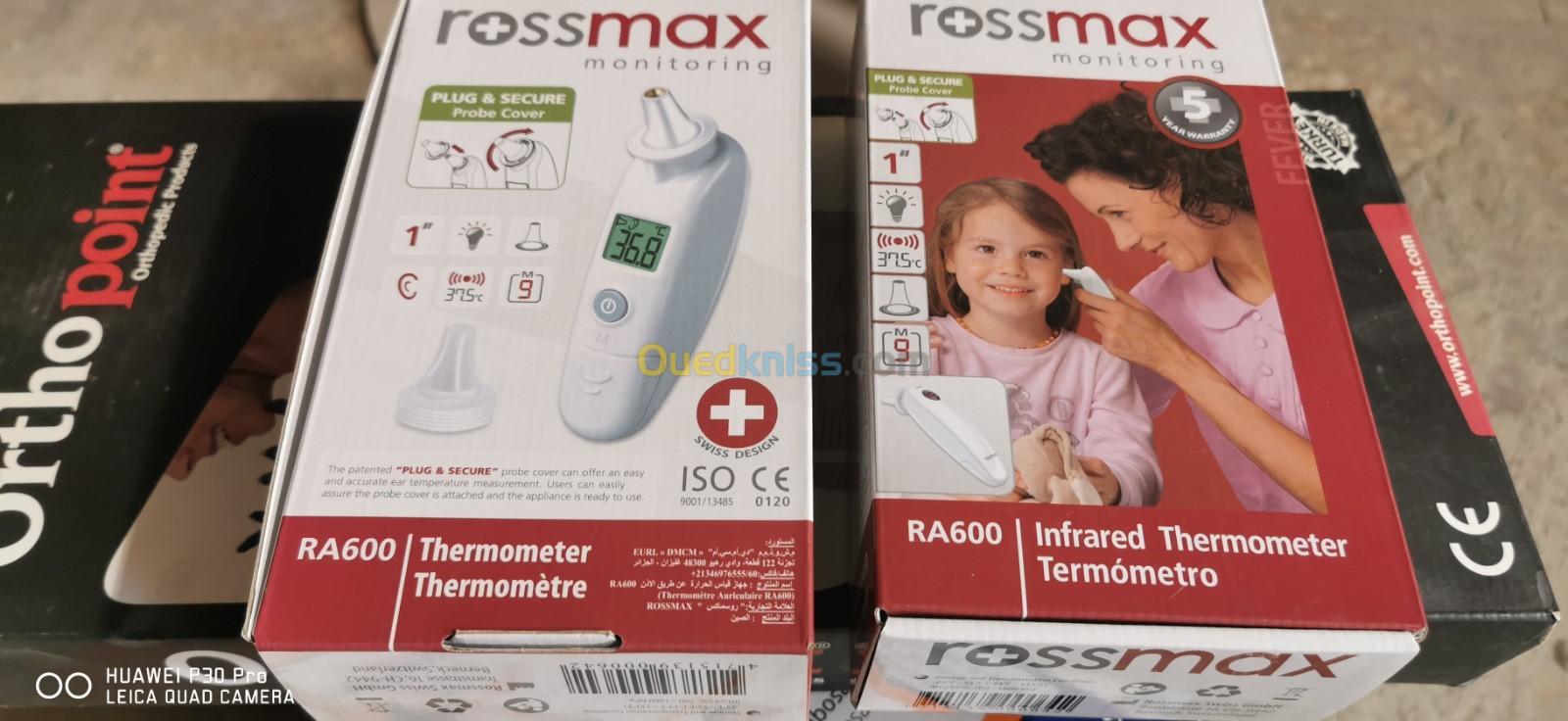 Thermomètre auriculaire rossmax Suisse 