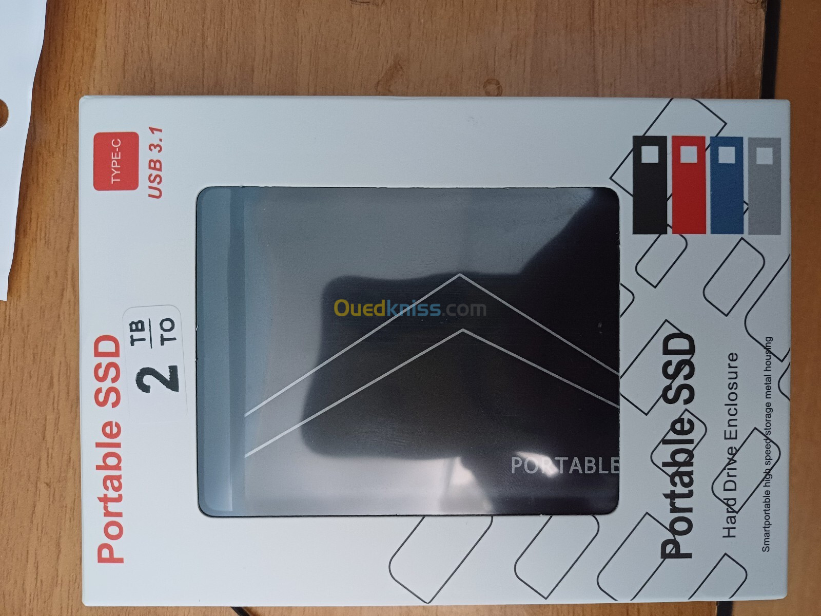 Disque dur externe 2T portable ssd