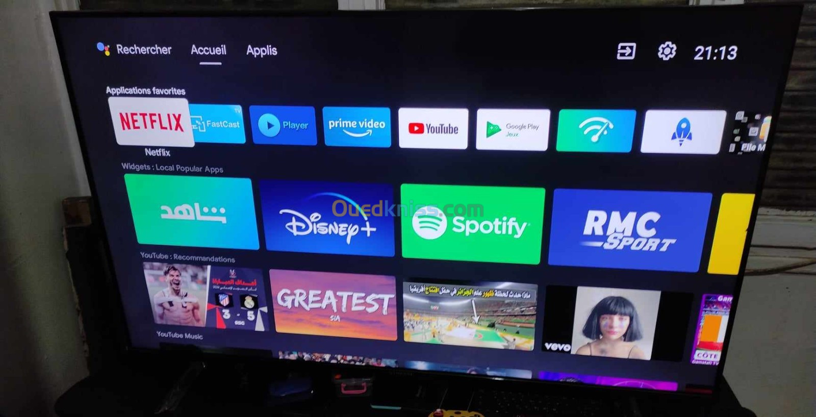 stream 58A50 Smart Android tv