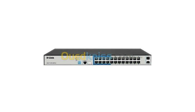 Switch 24 ports GIGA  + 4p SFP POE Dlink  DGS-F1210-26PS-E 