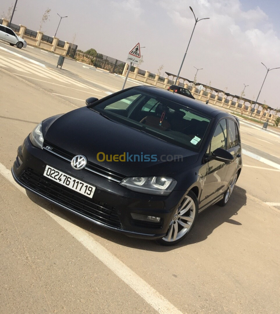 Volkswagen Golf 7 2017 R Line blue motion