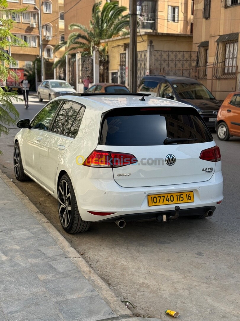 Volkswagen Golf 7 2015 Blue motion