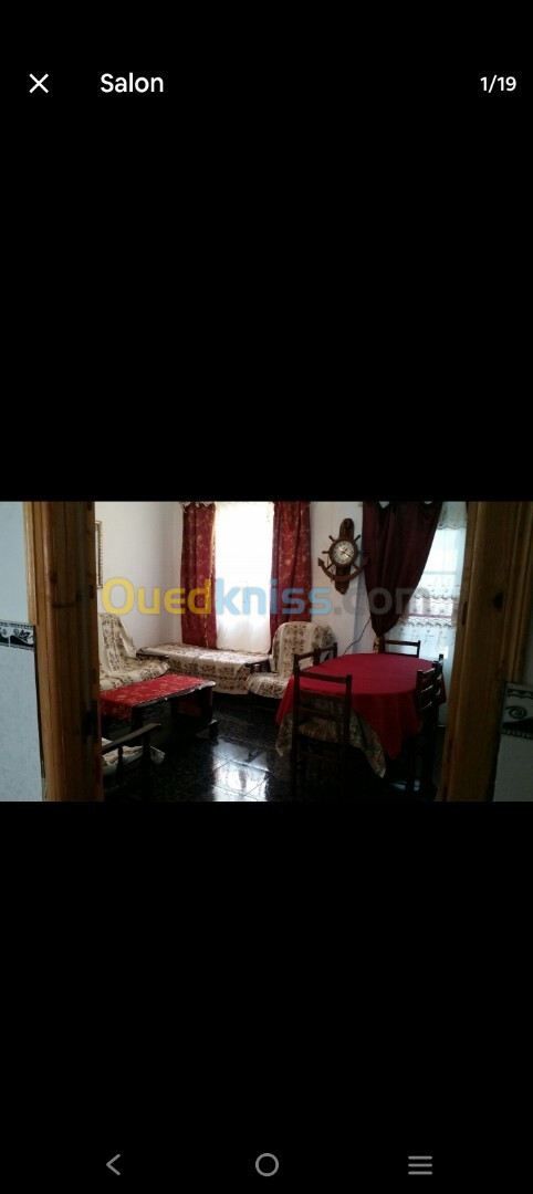 Location Appartement F3 Mostaganem Mostaganem