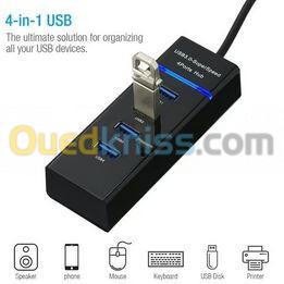 Hub USB 3.0 4 Ports Haute Vitesse