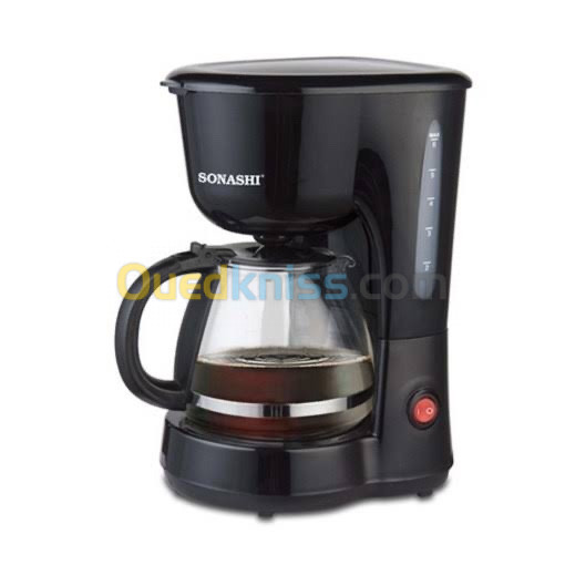 Sonashi Cafetière Électrique 6 Tasses 600W