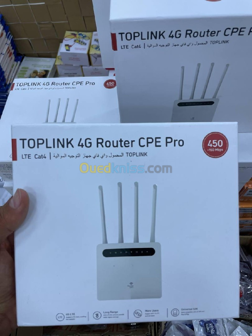 Modem Wifi Routeur 4G cpe pro Toplink