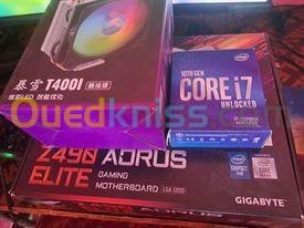 kit : i7 10700k +z490 +t400I