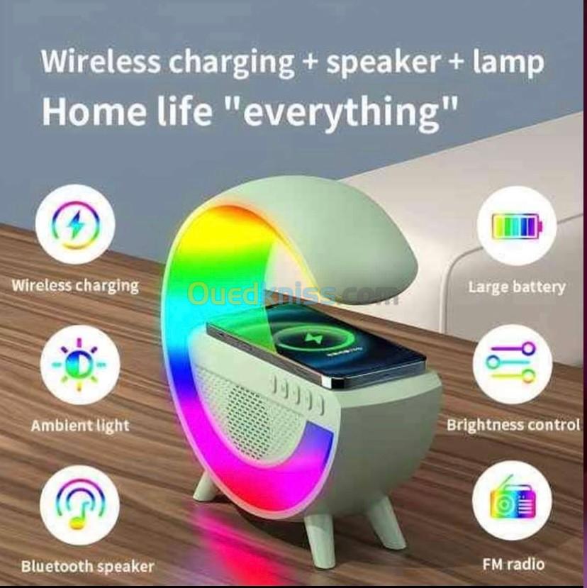  Led wireless charging speaker