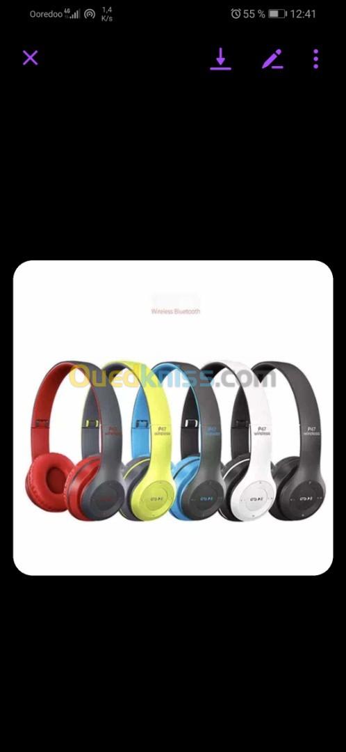 Casque Bluetooth P47 