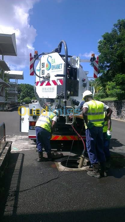 Service débouchage canalisation 