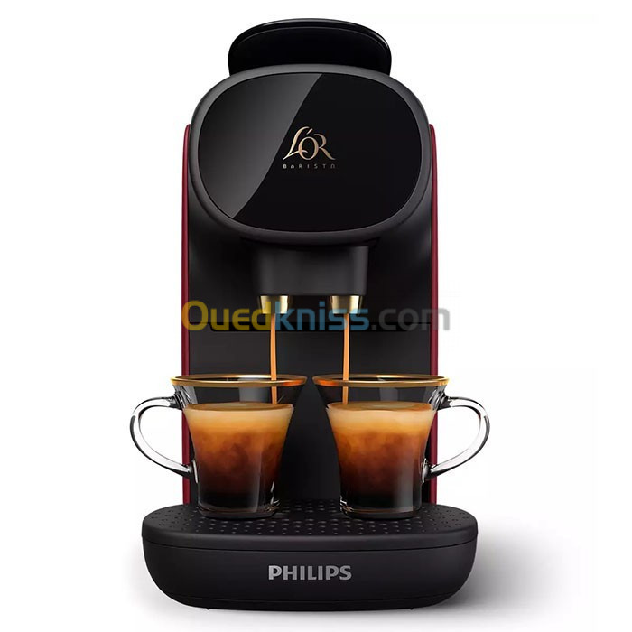 ماكينة تحضير القهوة بالكبسولة الحمراء MACHINE À CAFÉ CAPSULES L'OR BARISTA ROUGE - PHILIPS