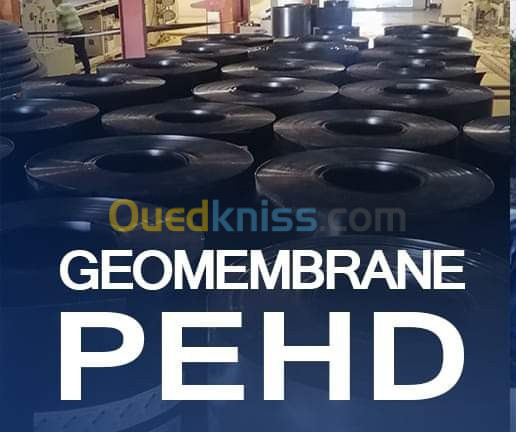 Geomombrane PEHD et PEBD