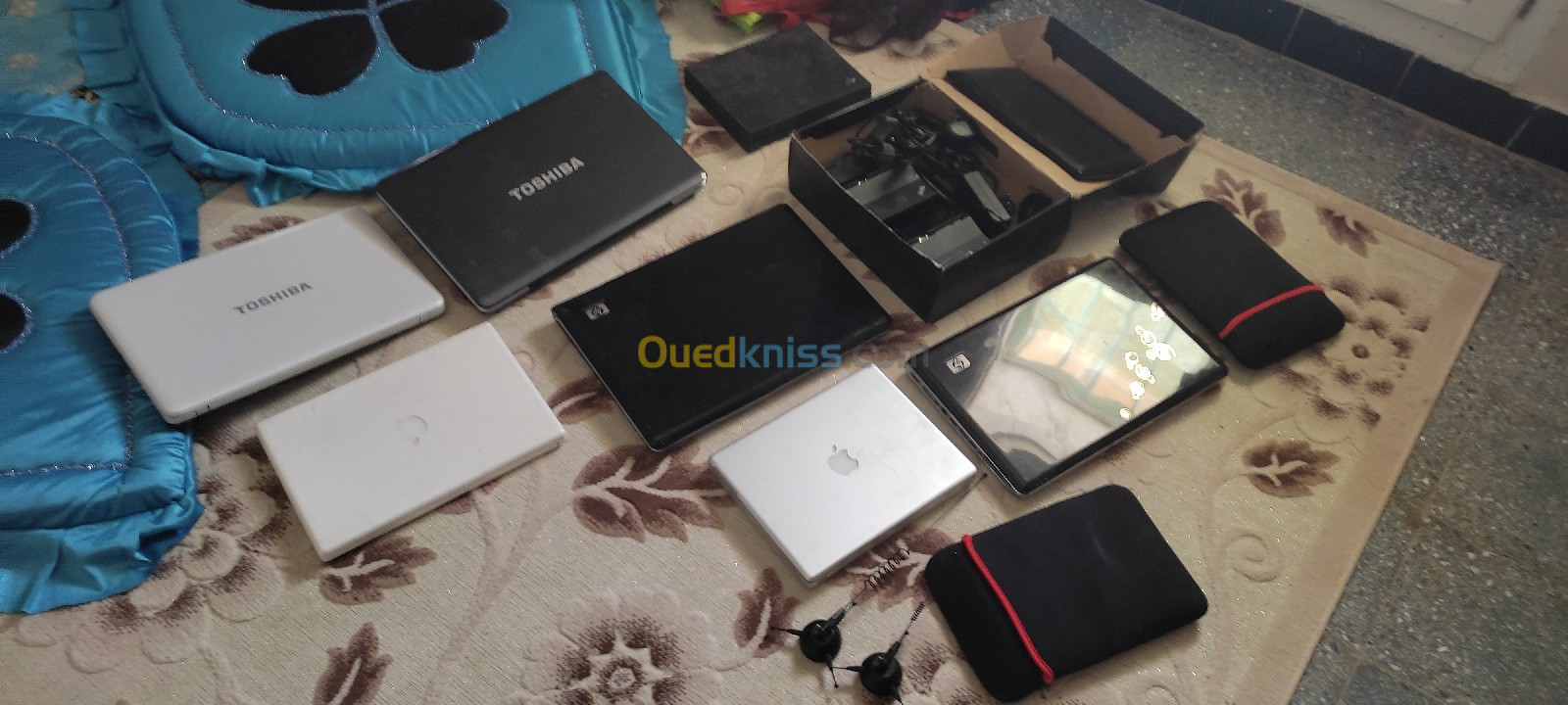 Lot de pc portables + tablettes