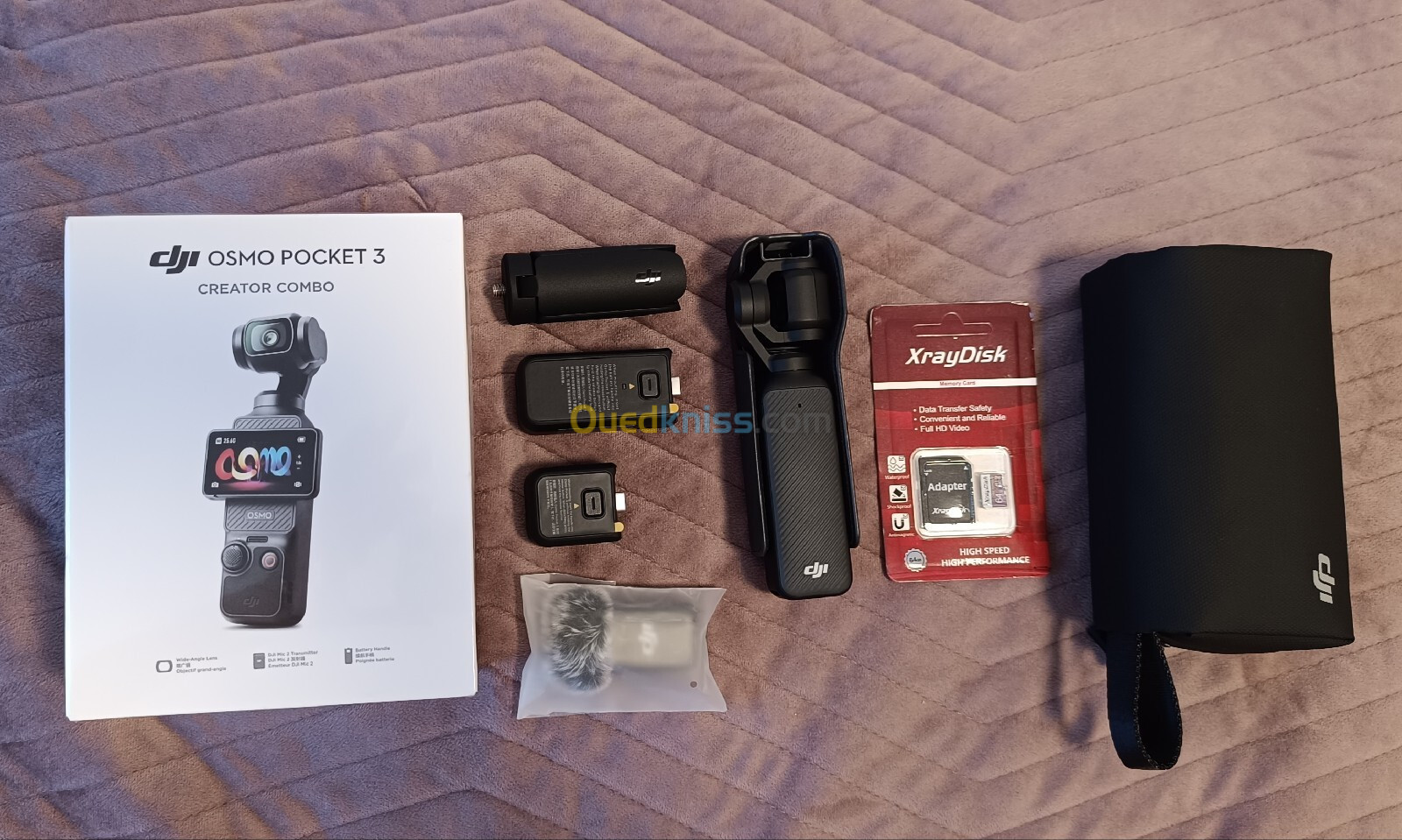 Dji osmo pocket 3 creator combo + microphone dji 