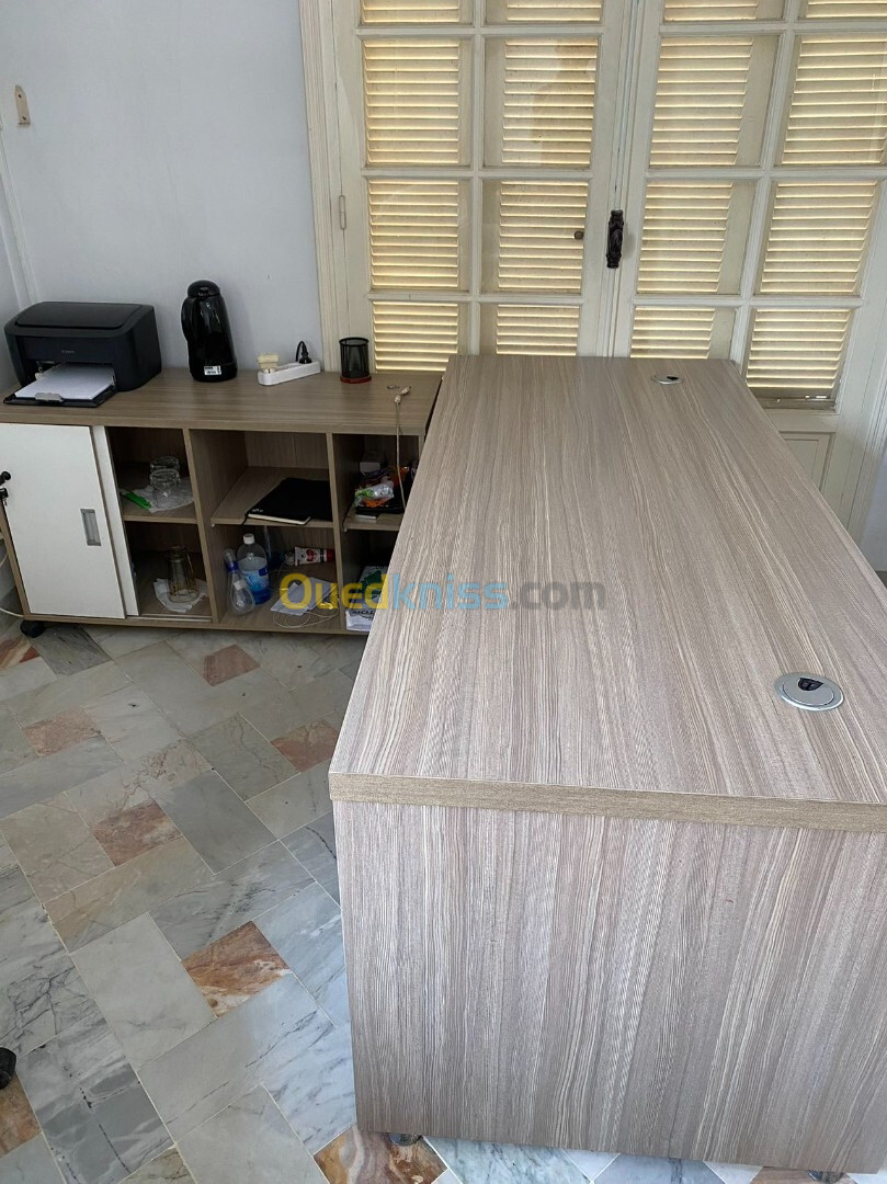 Ensemble de bureau couleur beige  