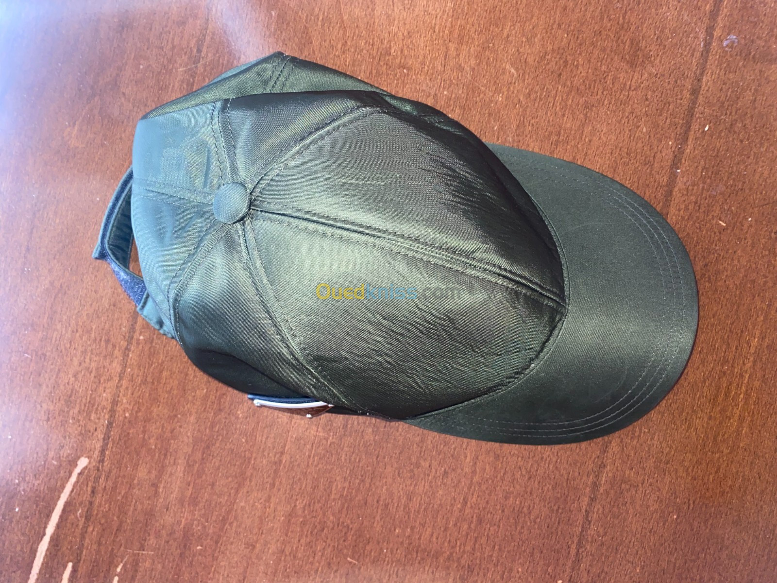 casquette PRADA original renylon vert