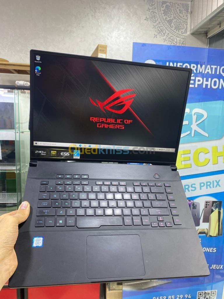 Asus Zephyrus M Intel Core i7-9750H-16GB - 1024GB SSD 15.6" FUHD 240Hz  NVIDIA GeForce RTX_2070_8GB.