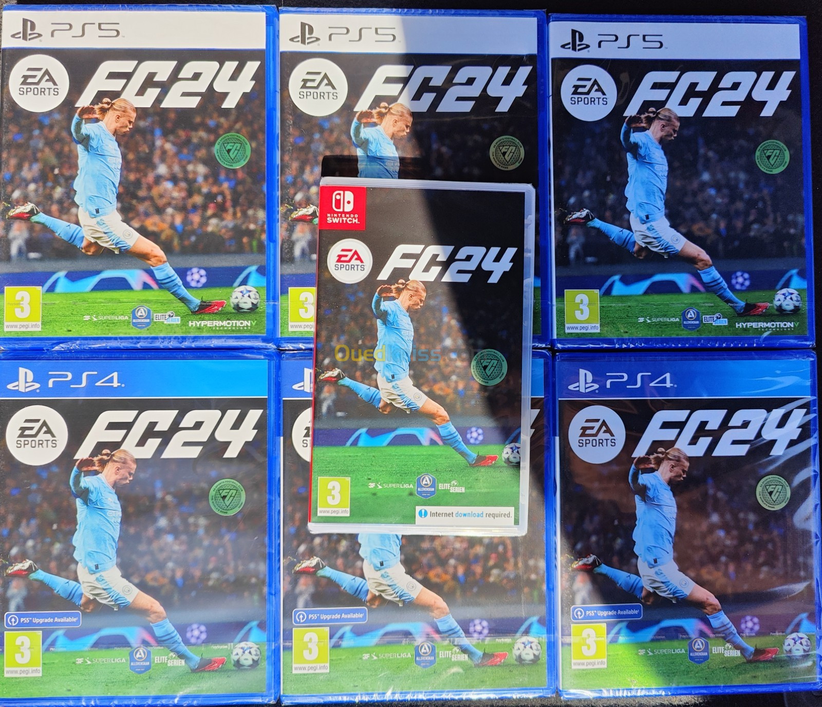 FIFA 24 FC24 PS4 PS5 xbox series x ragnarok gran turismo elden ring grid  legends hogwarts legacy - الجزائر